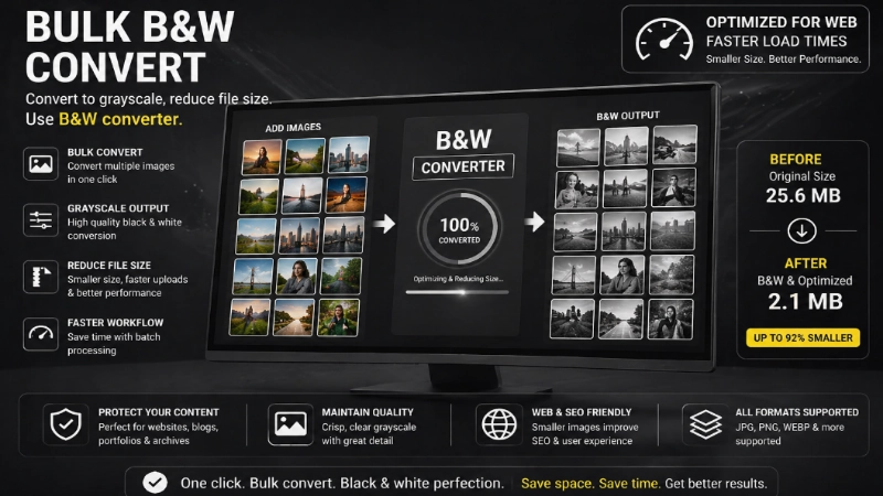 b&w conversion