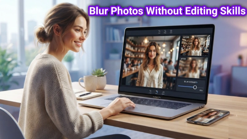 Blur Photos Without Editing Skills Image