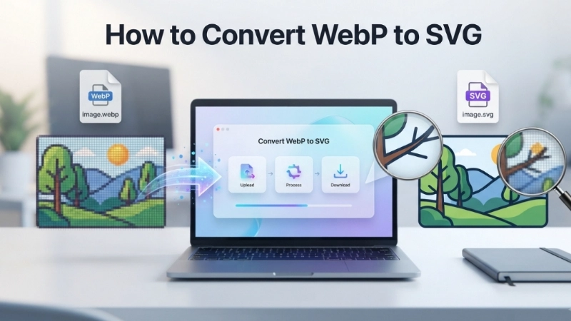 How to Convert WebP to SVG Guide