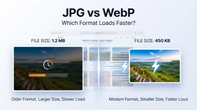 JPG vs WebP Which Format Loads Faster Image