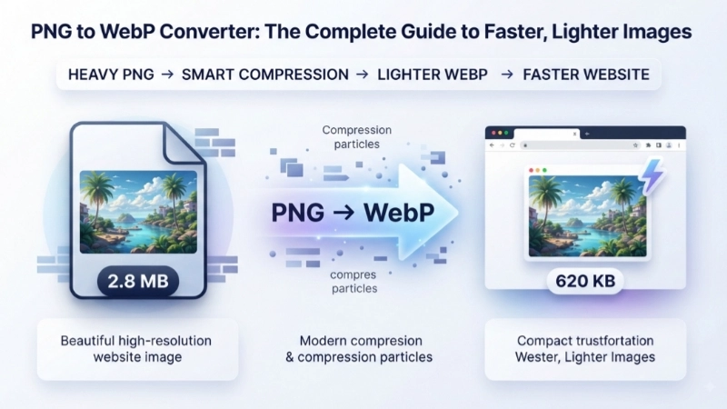 PNG to WebP Converter Guide to Faster Images
