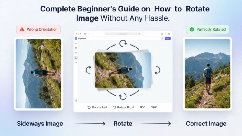 The Complete Beginners Guide on How to Rotate Image