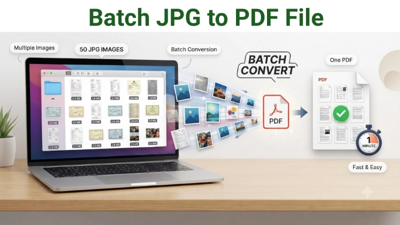 Batch JPG to PDF File Image
