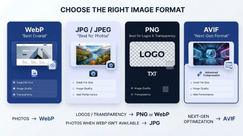 Best File Format for Website Images