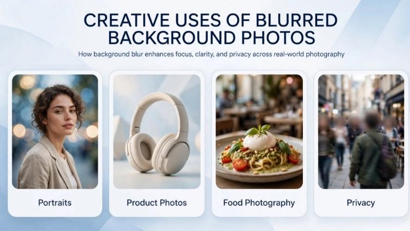 Creative Uses of Background Blur Image