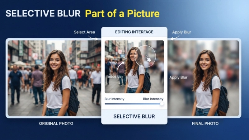 How Do You Blur Part of a Picture