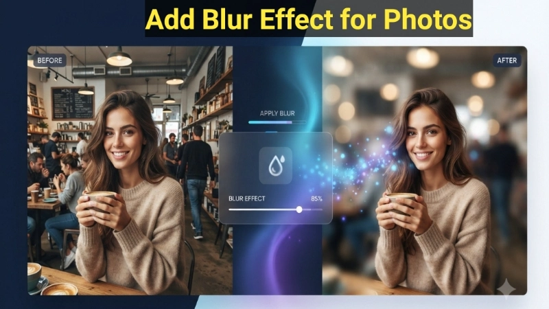 How to Add Blur Effect for Photos