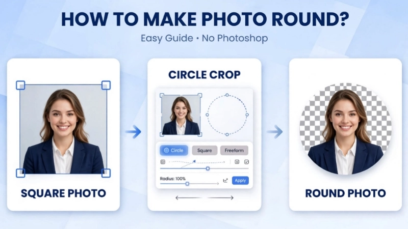 How to Make Photo Round