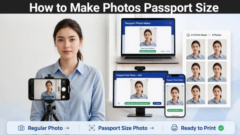 How to Make Photos Passport Size