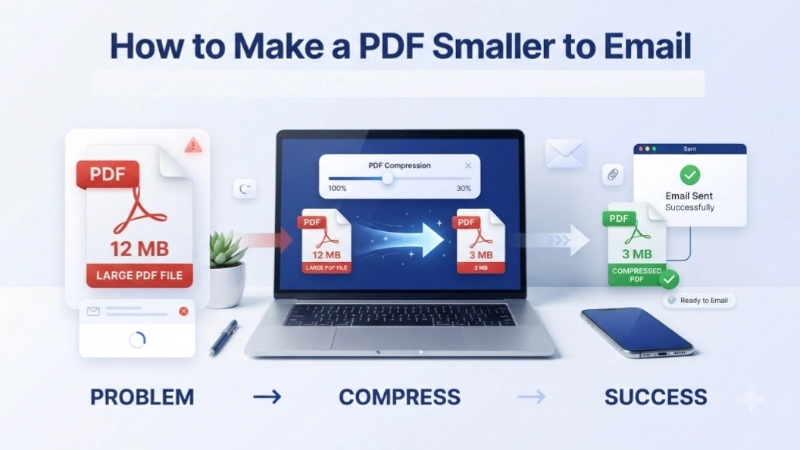 How to Make a PDF Smaller to Email Image