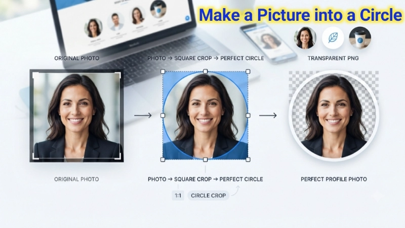 How to Make a Picture into a Circle Image