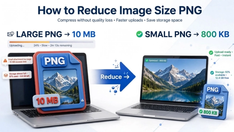 How to Reduce Image Size PNG