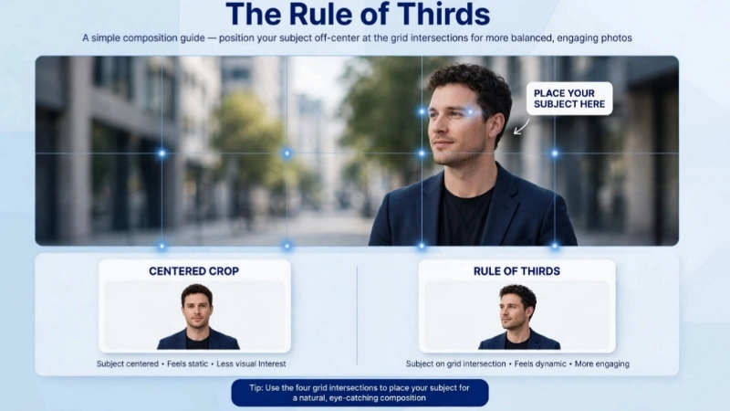 Make Your Crop the Rule of Thirds