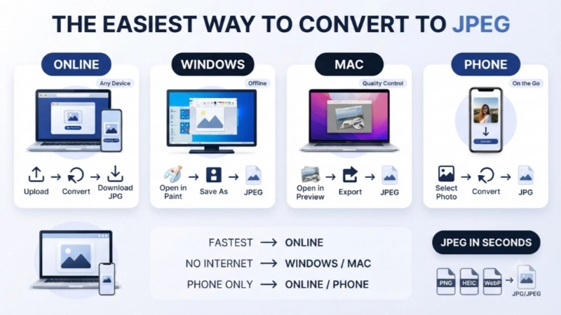 Simple Way to Convert to JPEG Image