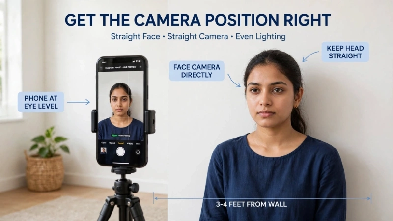 Take the Passport Photo With Your Phone