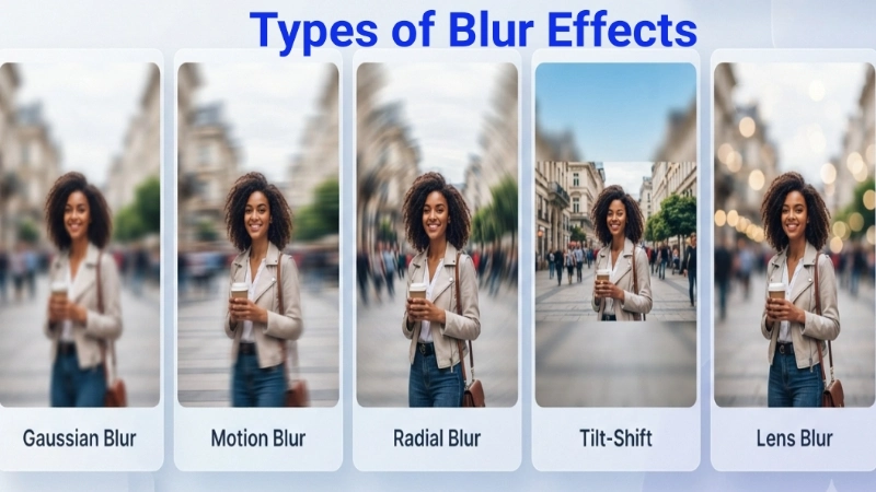 Types of Blur Effects Image