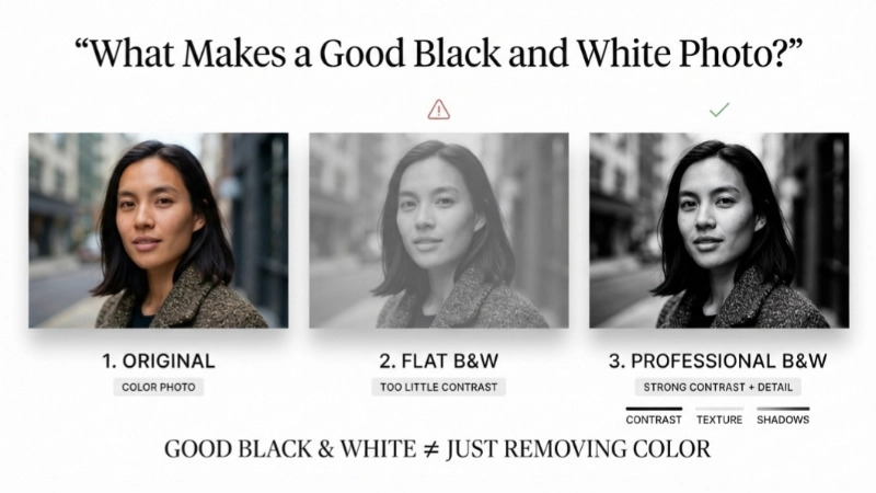 What Makes a Good Black and White Photo Image