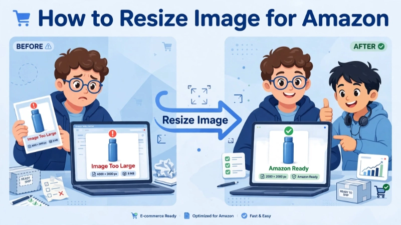 How to Resize Image for Amazon